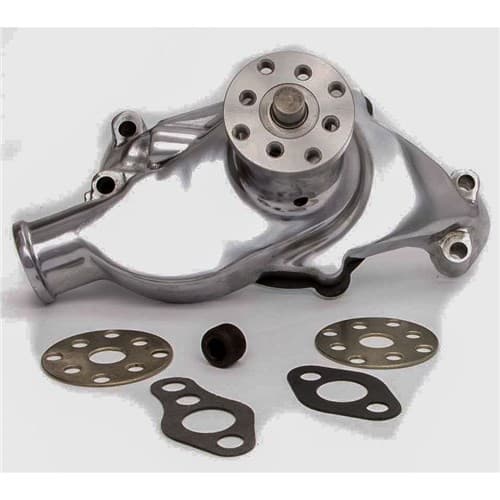 Aluminum 1955-1968 SBC Short Water Pump Smooth Look RPC - R6916