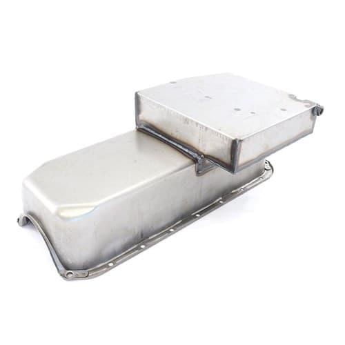 Steel Circle Track SBC Oilpan Unplated 1955-79 6QTS Capacity RPC - R7104R