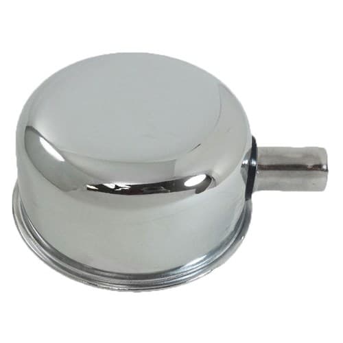 Chrome Steel Push-in Breather with Tube 2-3/4 Diameter RPC - R9241