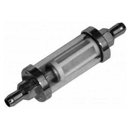 Glass Fuel Filter 3/8 with Re Placeable Element & Chrome End RPC - R9245