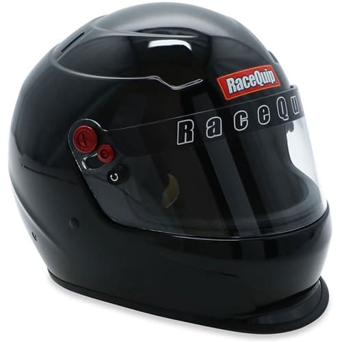 PRO20 Helmet, Gloss Black, Med SA2020, Clear Shield RaceQuip / 276003RQP
