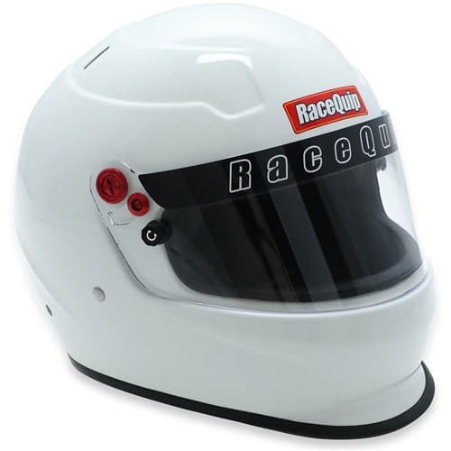 PRO20 Helmet, Gloss White, XLG SA2020, Clear Shield RaceQuip / 276116RQP