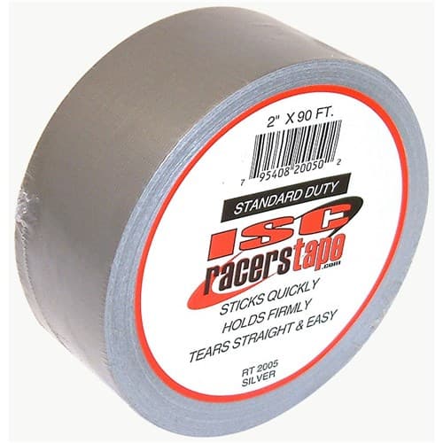 Standard Duty Tape Silver 2" Wide X 90FT Roll Isc Racers Tape / RT2005