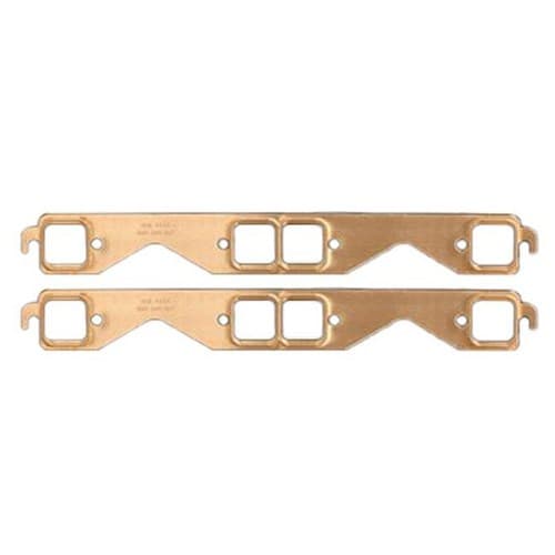 Sce Pro Copper Exhaust Gasket SBC Square Port Pair Sce - 4211
