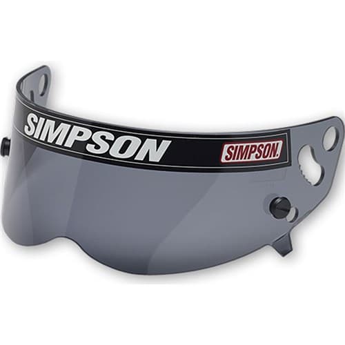 Visor Smoke RX Diamondback Skull Shield - SA2010 Simpson - 1021-12