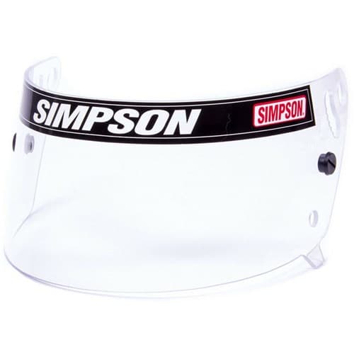 Visor Clear Voyager EVO Sidewinder Shield - SA2010 Simpson - 1030-12