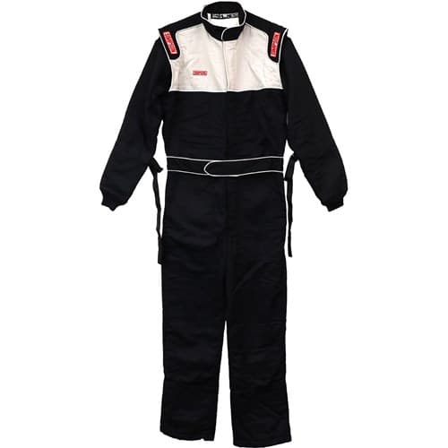 Elite II Suit Medium Black - SFI-5 Simpson - 1502211