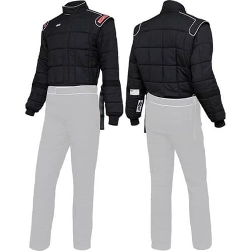 SFI-20 Black Jacket Medium W/ Arm Rest Signature Knit Simpson - 4802234