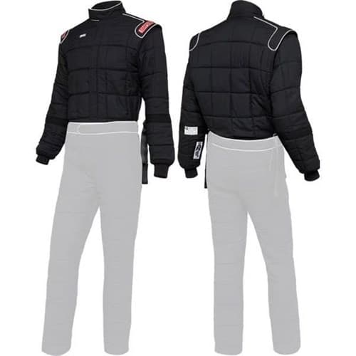 SFI-15 Jacket X Large Black - W/ Arm Restraints Simpson - 4902434