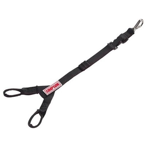 Chin Strap Double - Drag Race - Fits to Belts - Centered Simpson - Drc.cs