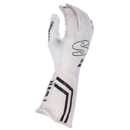 Endurance Glove X Large White - SFI-5 - Fia Silicone Palm Simpson - Egxw