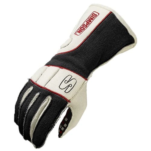 Vortex Glove X Large Black - SFI-5 Silicone Palm Simpson - VRXK