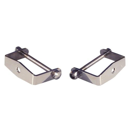 Rear Spring Clamp Pol S/S Suit 2-1/4" 40'S Style Spring (PR) Socal - 001-60612