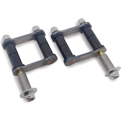 1942-48 Plain Steel Shackles Front W/Shock Stud 35-39 Xtra Socal - AHR-60675