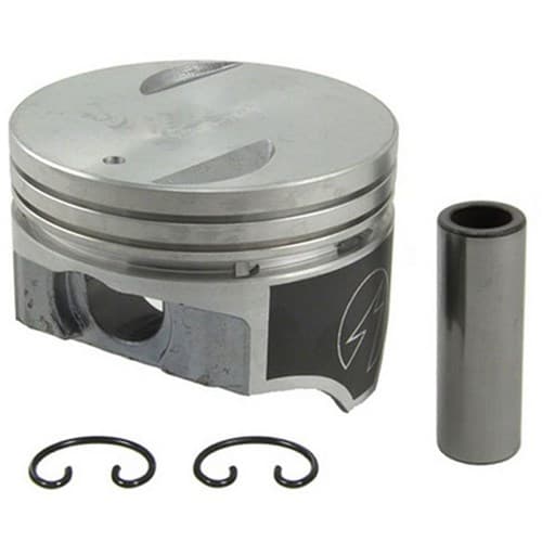 Chev 454 Flat Top Piston Flat Top 2X V/Relief Hypereutectic Pistons - H661CP 030