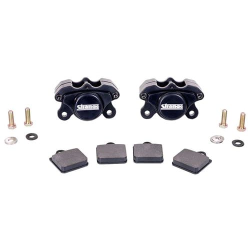 2 Piston Brake Callipers, Pair with DTC-30 Pads Strange - B1825