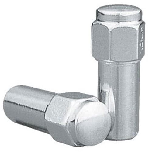 Chrome Mag Wheel Nuts (4) 12x1.5 Prostar 1.38 Shank-Weld Topline - C8857-4