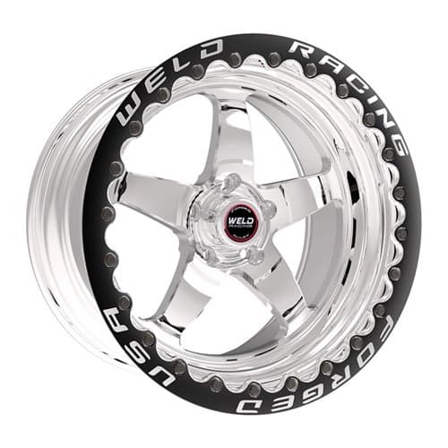 RT-S S71 15"x9.33, 5x4.50" SBL MT 4.5" BS, Low Pad, Black Weld - 71LB-509A45F