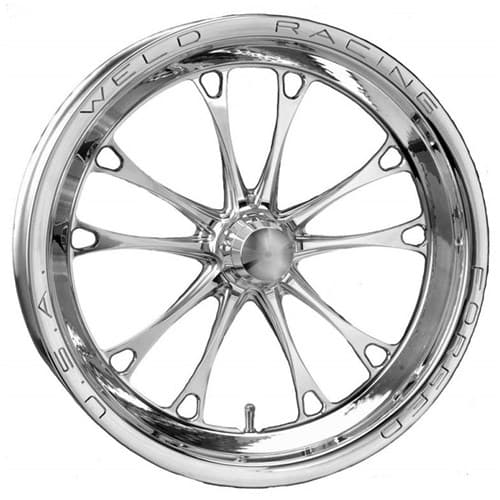 V-Series 15x3.5" 1PC Polished 1.75 BS, Strange Spindle Mount Weld / 84P-15001