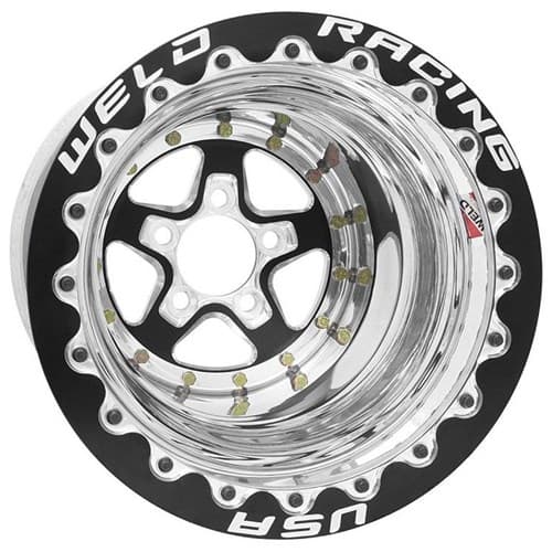 Alumastar 15"x10",4.75"BC,3"BS Black Centre, Black M/T SBL Weld / 88B510276F