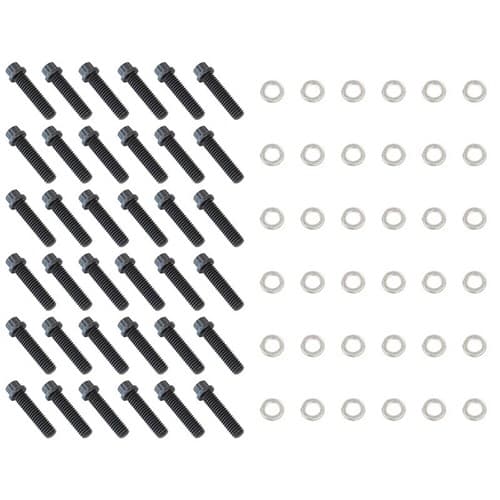 Weld 18 Hole Drag Bead-Loc Kit Inc 36 Bolts 12PT & Wash 5/16 Weld - P650-3022