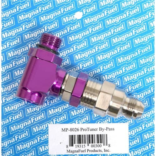 Pro Tuner Adjustable Bypass 18-35PSI, -8ORB / -8AN Male Magnafuel / MP-8026