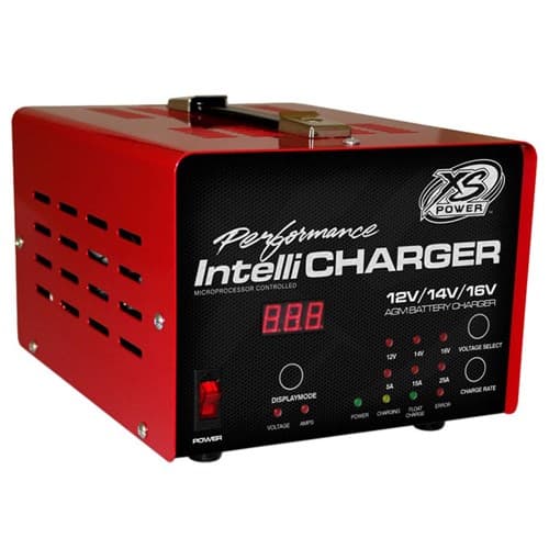 XS Power 12/16V Battery Intell Charger, 5A, 15A, 25A. 240V XS Power Batteries - 1005-E