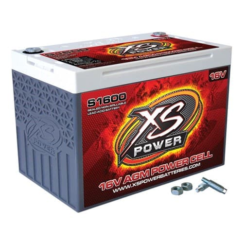 XS Power Battery S1600 16V Agm Cell 2000 Max Amp / 520CA L/W XS Power Batteries
