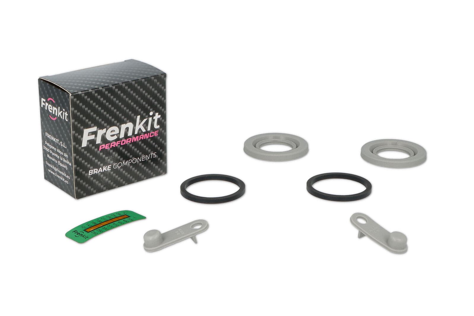 Rear WRX STI 01-07 Brembo Gold (36mm piston) Frenkit Performance Caliper Seal Kit - Frenkit Performance Caliper Seal Rebuild Kit (1 caliper)