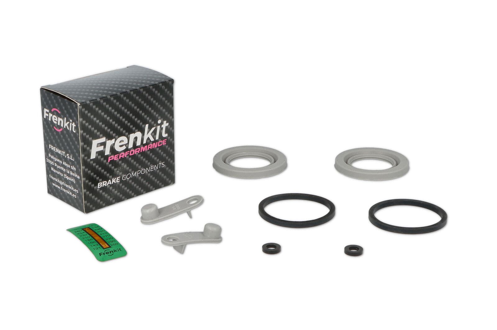 Rear EVO V-X, Nissan 350Z, STI 08-On Brembo 40mm Frenkit Performance Caliper Seal Kit  - Frenkit Performance Caliper Seal Rebuild Kit (1 caliper)