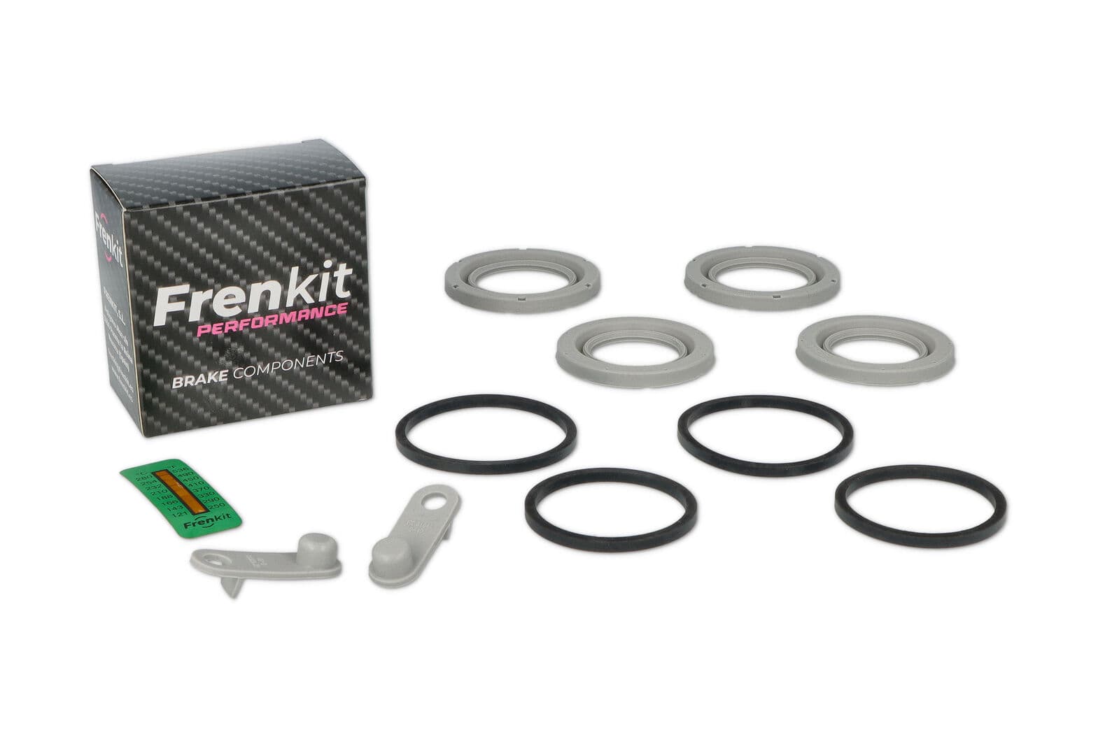 Front WRX STI, EVO Brembo Frenkit Performance Caliper Seal Kit  - Frenkit Performance Caliper Seal Rebuild Kit (1 caliper)