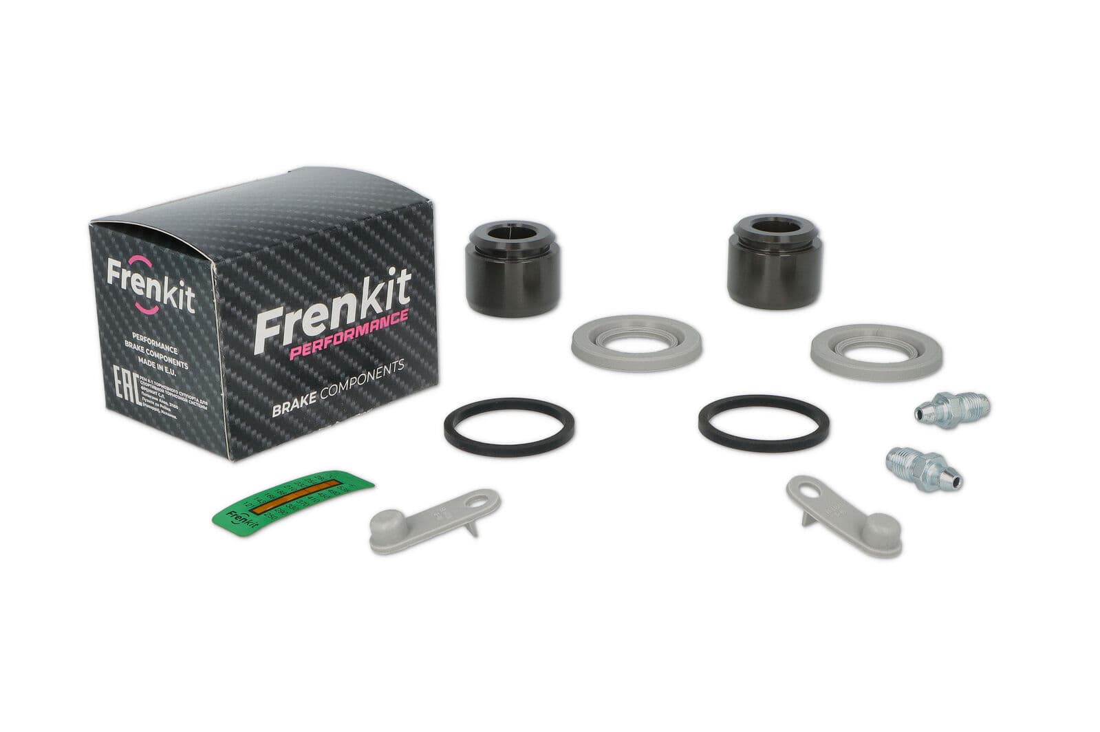 Rear WRX STI 01-07 Brembo Gold 36mm Frenkit Performance Caliper Piston & Seal Kit - Frenkit Performance Piston & Seal Caliper Rebuild Kit