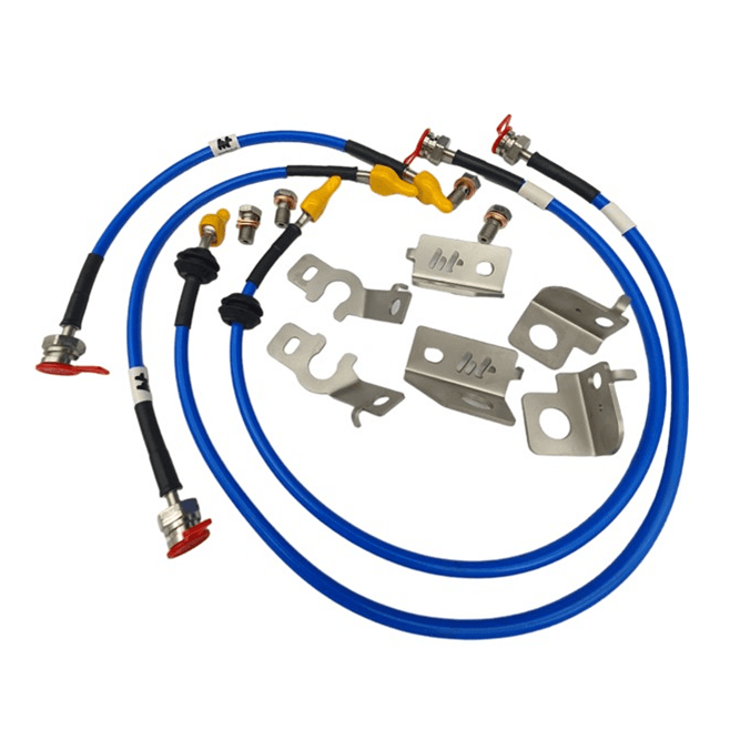 Hyundai i30N Hosetechnik Braided Brake Hose Kit