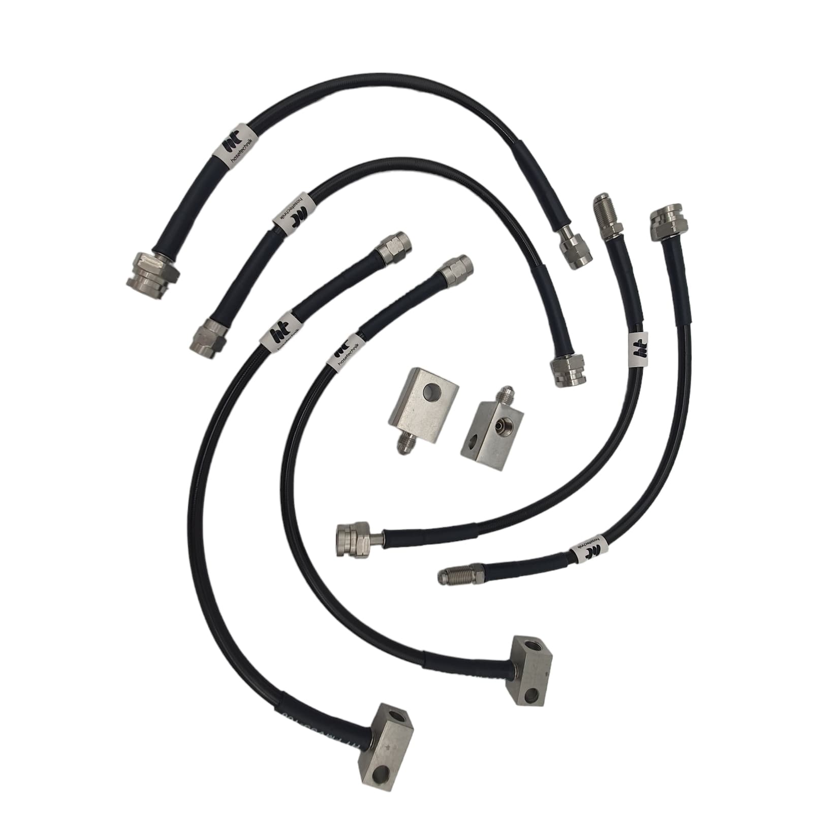 Nissan 370Z (09-19) Hosetechnik Braided Brake Hose Kit