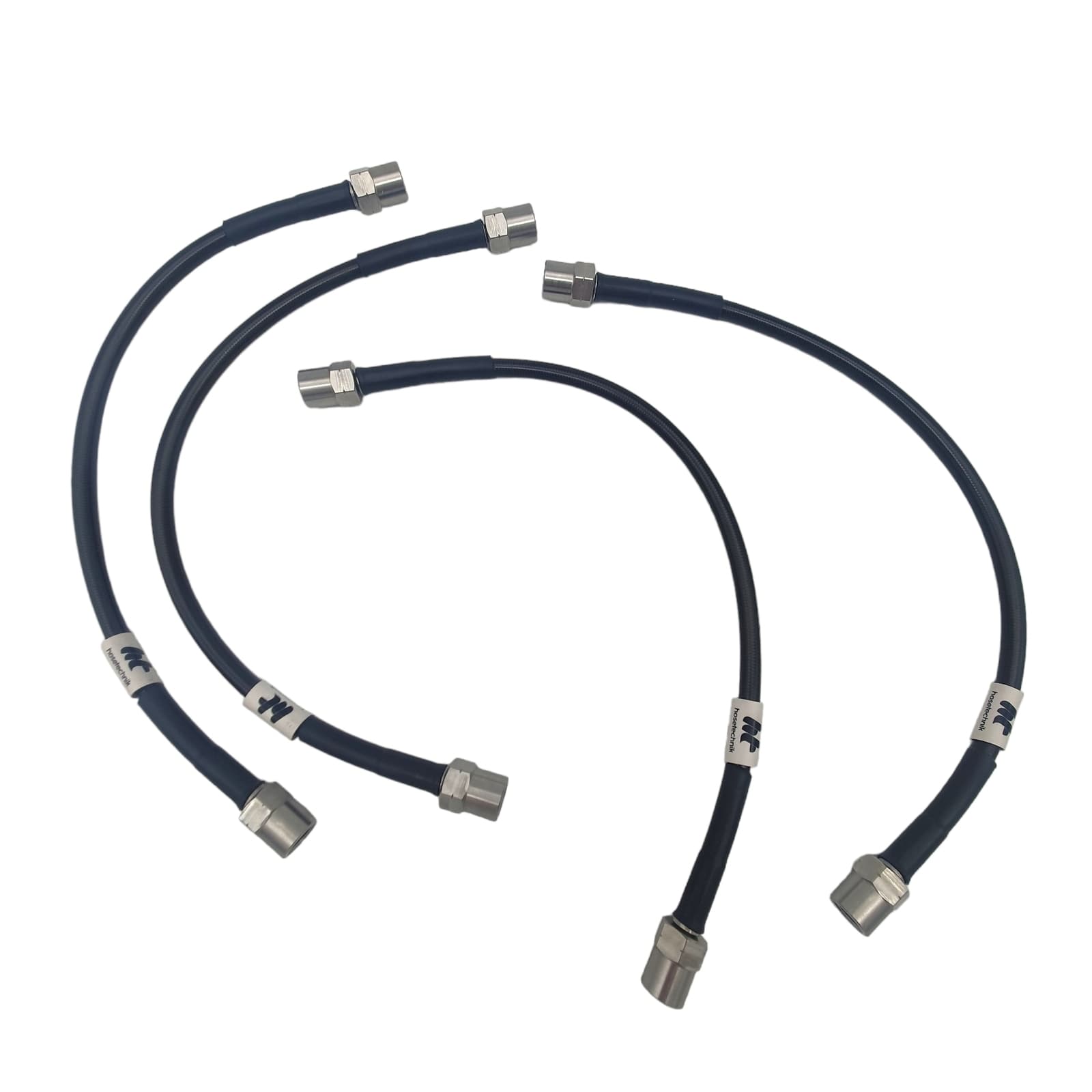 Porsche 981 Cayman GTS Hosetechnik Braided Brake Hose Kit  - Full car set of hoses includes all brackets and bolts
