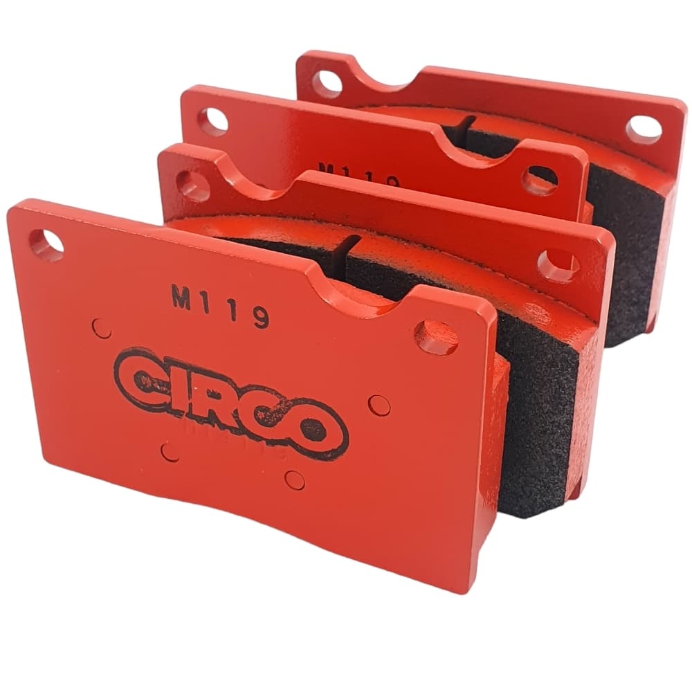 CIRCO M119 Race Brake Pads Volvo Historic 4 pot  - CIRCO M119 Brake Pads