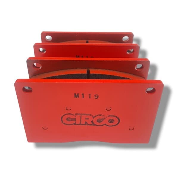 CIRCO M119 Race Brake Pads Jaguar Historic 4 pot  - CIRCO M119 Brake Pads