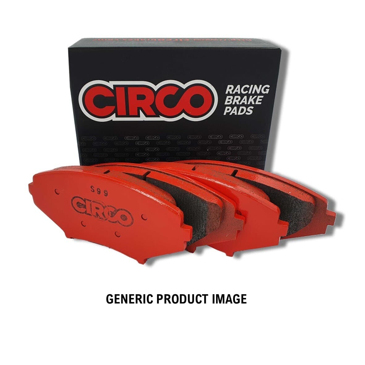 CIRCO S99 Performance Trackday Brake Pads Mitsubishi Evo / WRX Sti / Nissan GTR BREMBO  - CIRCO S99 Brake Pads