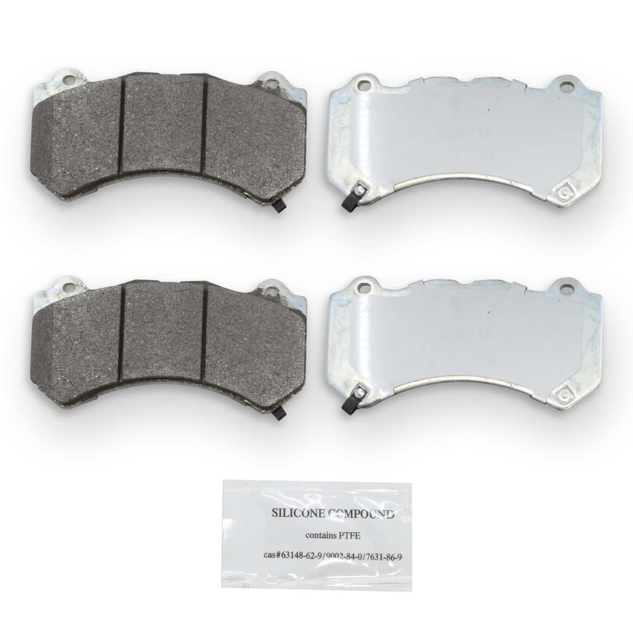 NRS Brakes 4x4 Heavy Duty Brake Pads  Jeep SRT / Cadillac CTS / Nissan GTR35 4x4 Heavy Duty Brake Pads FRONT - NRS Galvanised Brake Pads