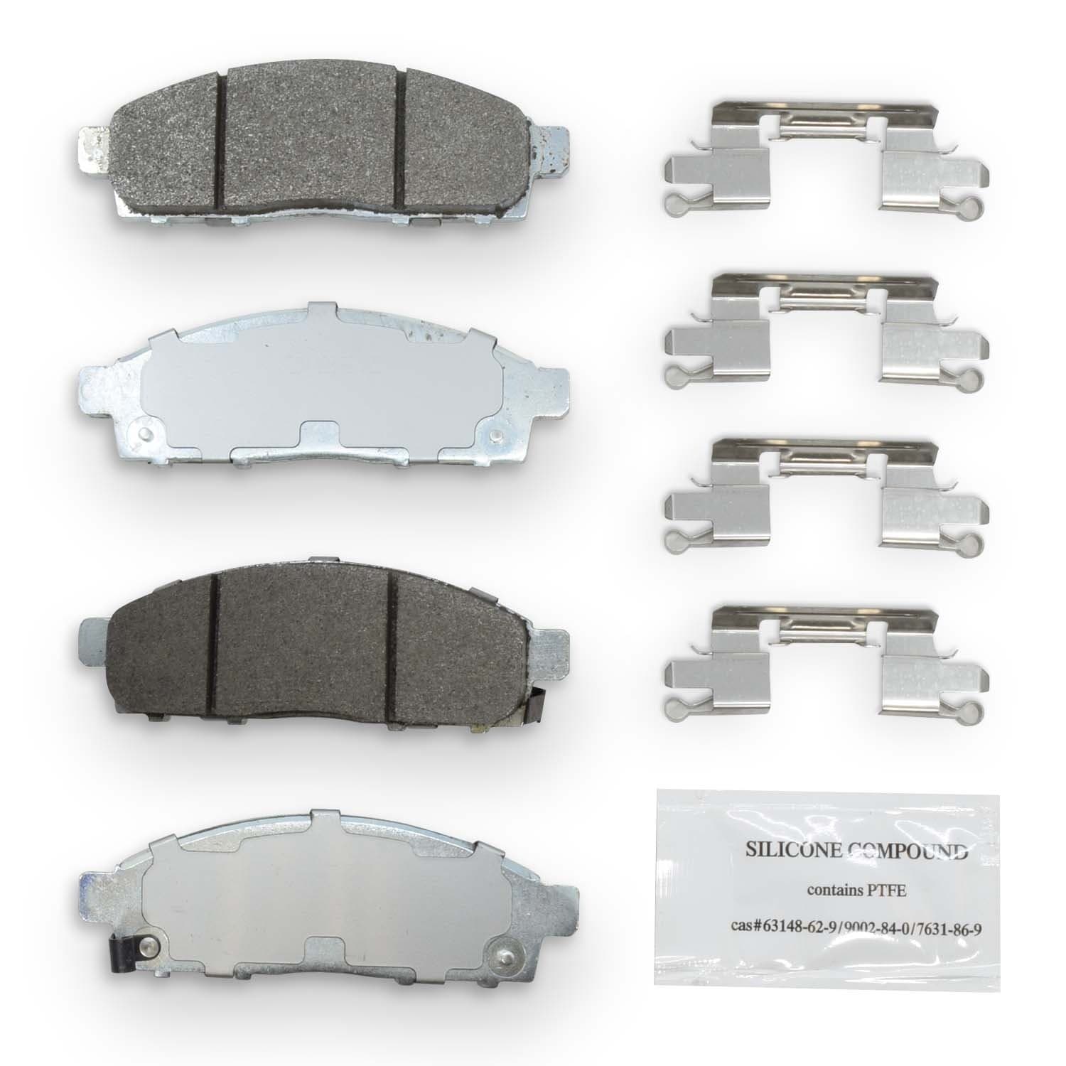 NRS Brakes 4x4 Heavy Duty Brake Pads  Mitsubishi Triton / L200 4x4 Heavy Duty Brake Pads FRONT - NRS Galvanised Brake Pads