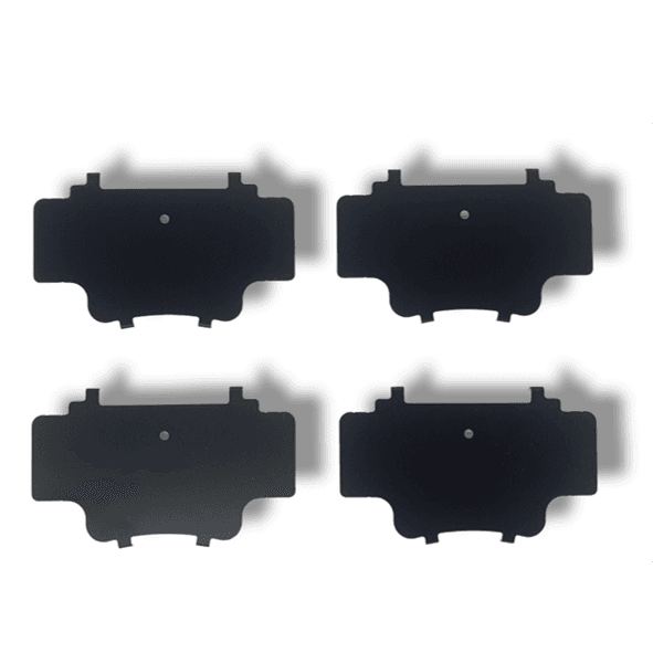 MSB Brake Pad Shim for STI/EVO Brembo 4-pot front brake pads - Anti-Squeal Shims