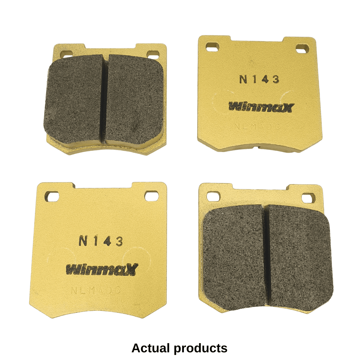 WinmaX N143 Race Brake Pads Audi TCR Rear - WinmaX N143 Brake Pads