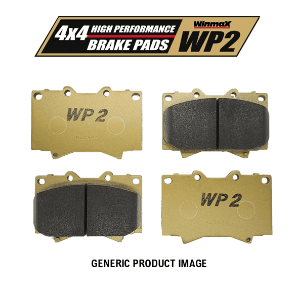 WinmaX WP2 4x4 Heavy Duty Brake Pads Nissan Patrol GQ 1980 - WinmaX WP2 Brake Pads