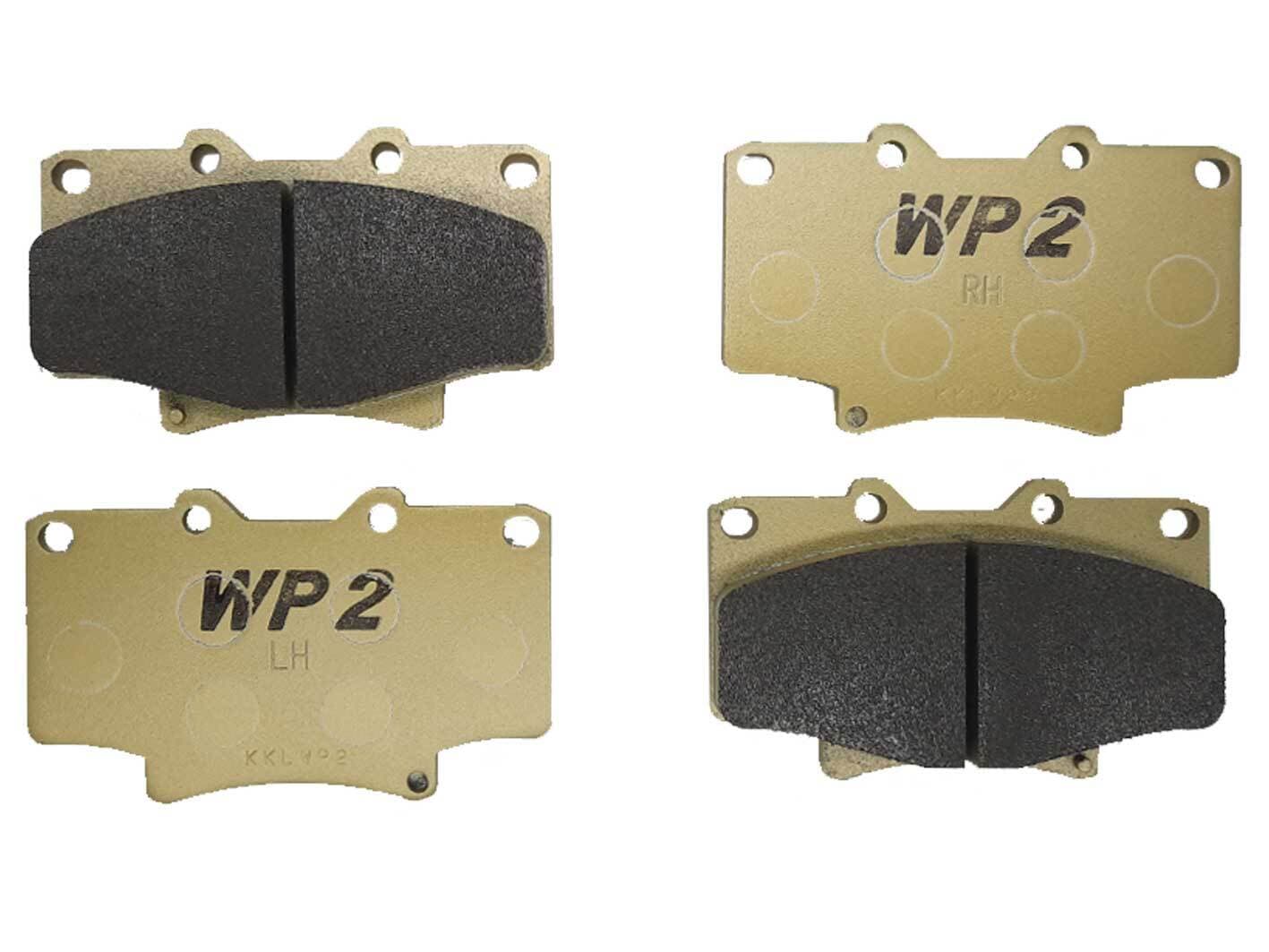 WinmaX WP2 4x4 Heavy Duty Brake Pads Toyota Landcruiser 80 series  - WinmaX WP2 Brake Pads