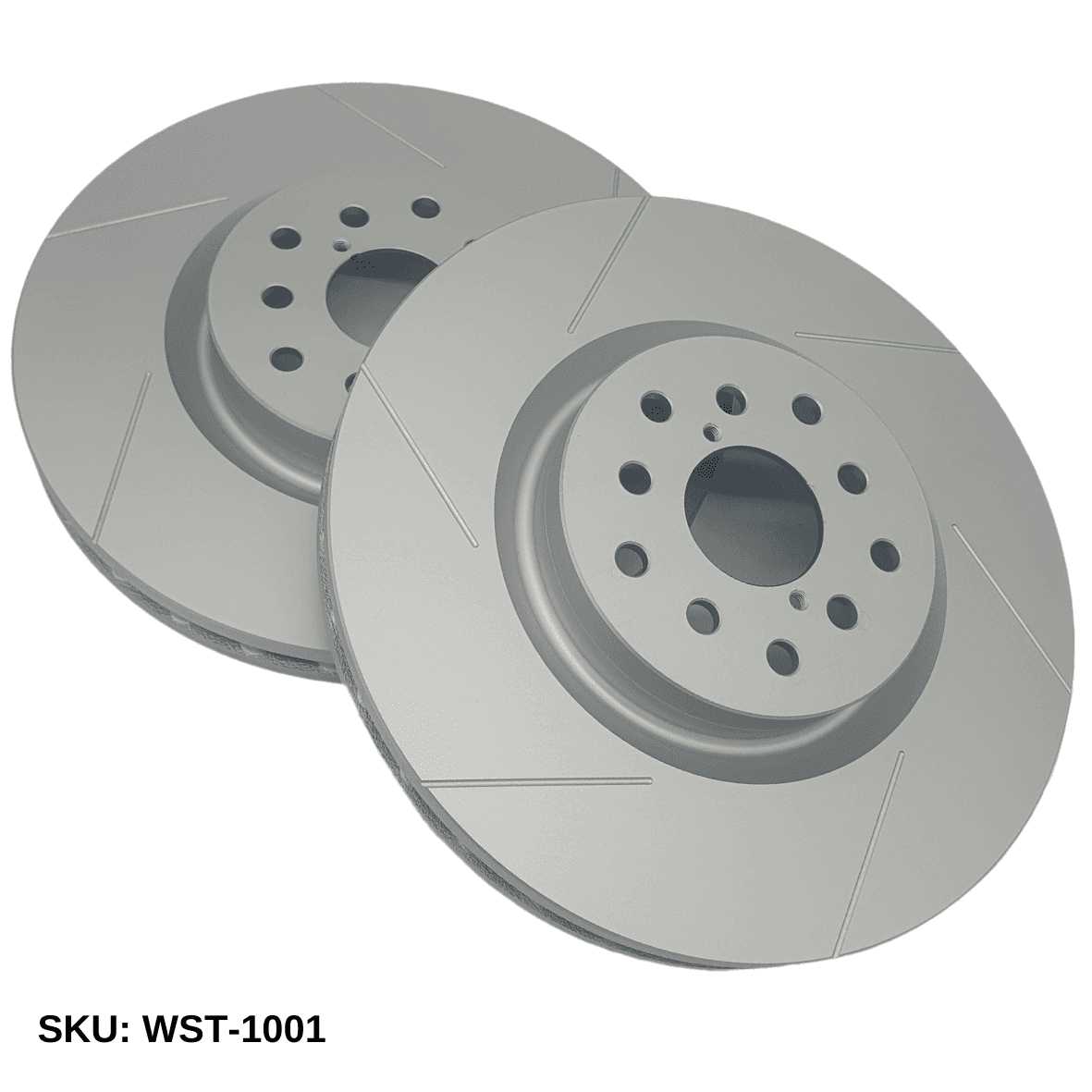 WinmaX WST Performance Slotted Brake Discs Subaru STI GD/GR/GV, BRZ Ts Brembo, Toyota 86 Brembo Front - WinmaX Slotted Single Piece Brake Discs - PAIR