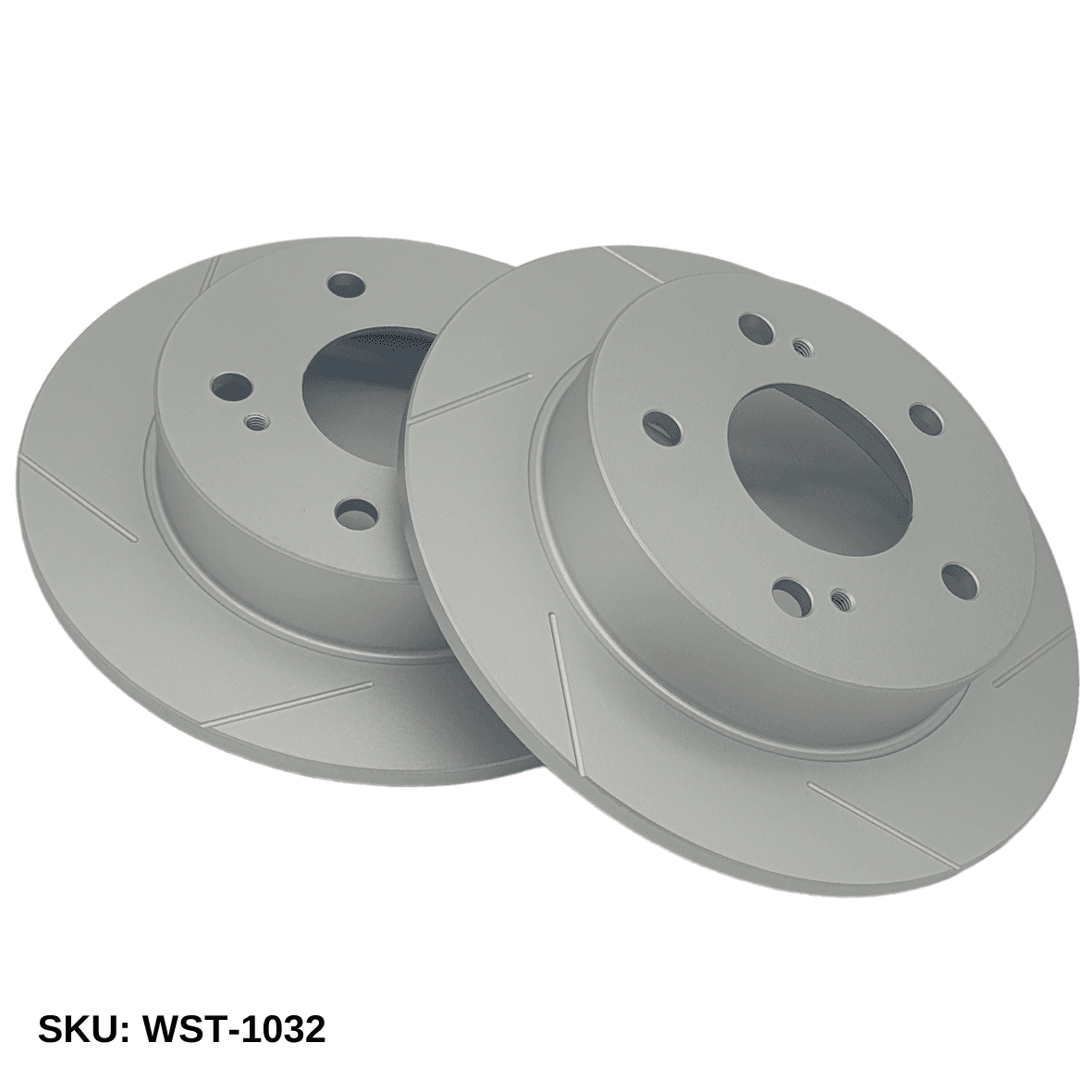 WinmaX WST Performance Slotted Brake Discs Nissan Silvia S14,S15 Rear - WinmaX Slotted Single Piece Brake Discs - PAIR