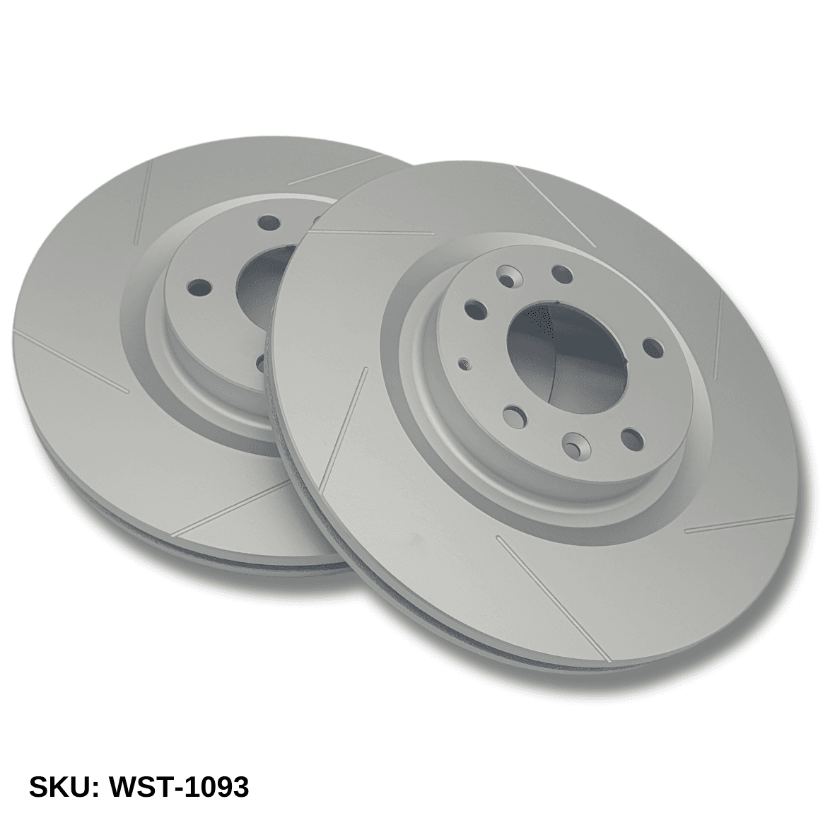 WinmaX WST Performance Slotted Brake Discs Mazda RX8 323mm Front - WinmaX Slotted Single Piece Brake Discs - PAIR