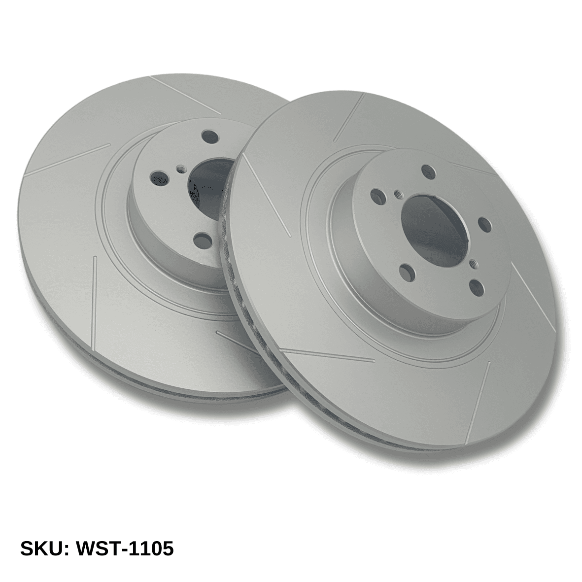 WinmaX WST Performance Slotted Brake Discs Toyota 86 GTS/GR86/Subaru BRZ, Subaru WRX GD Front - WinmaX Slotted Single Piece Brake Discs - PAIR