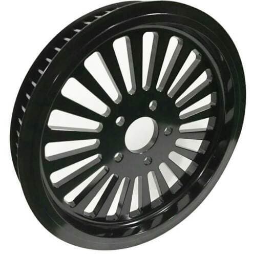 Attitude Inc Drive Belt Pulley, MaxSpoke, Harley-Davidson 1.5 in, 65 Tooth, Black, Each