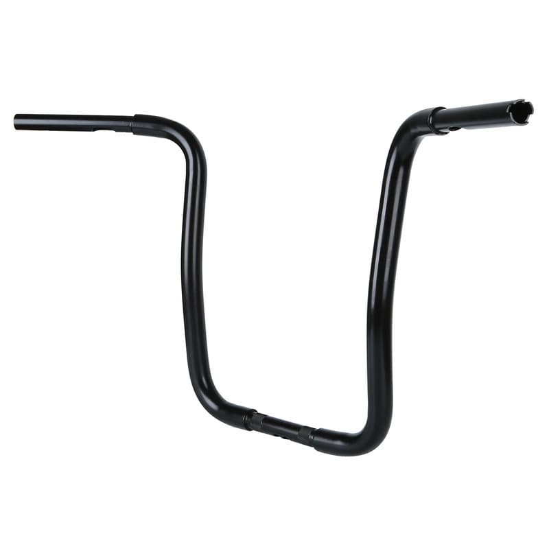 Attitude Inc Beefy Ape Handlebar, Black Powder Coat, 18 in. Rise 1-1/4 in, For Harley Sporster ,Softail Custom, Each